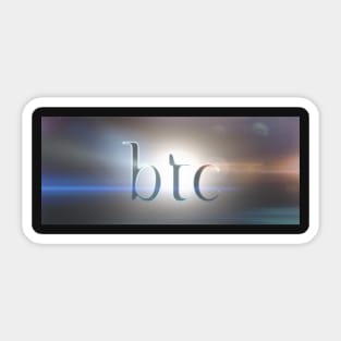 BTC Cinema Display Sticker